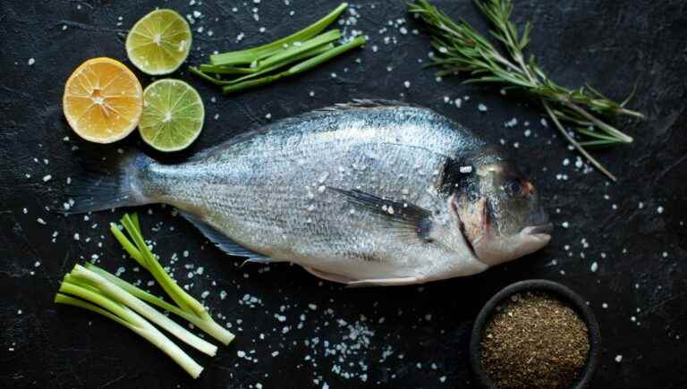 Sea bream and scallops, two exceptional seafood products with the chef from Pont Nantin in St-Chamond