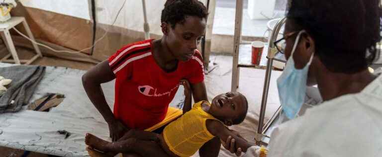 “Sharp increase” in the number of cholera cases in Haiti, worries the UN