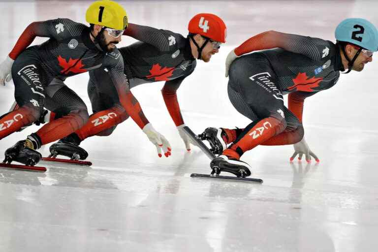 Short track |  Steven Dubois and Maxime Laoun win, Pascal Boutin falls