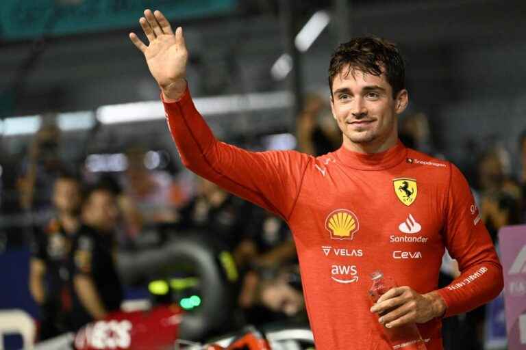 Singapore Grand Prix |  Charles Leclerc qualifies in leading position, Max Verstappen 8th