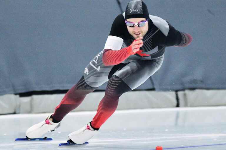 Speed ​​Skating |  “It was exceptional as a race”, rejoices Laurent Dubreuil