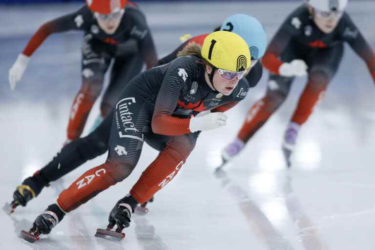 Speed ​​Skating |  Kim Boutin and Steven Dubois crowned short track champions