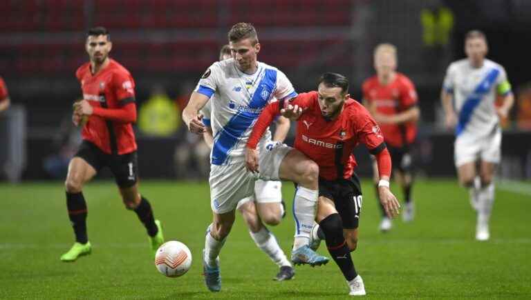 Stade Rennais win against Dynamo Kyiv thanks to a late goal from Doué