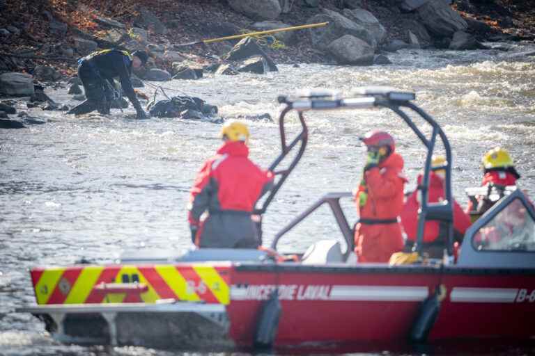 Submerged car in Laval |  A 1-month-old baby disappeared in the Rivière des Mille Îles