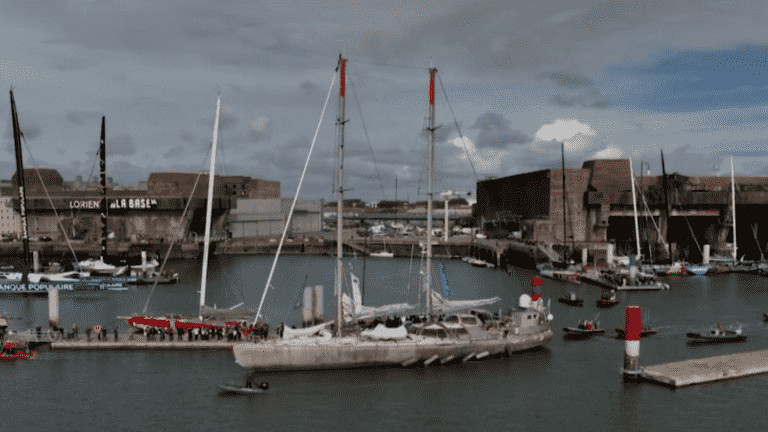 Tara back in Lorient, after two years of expedition