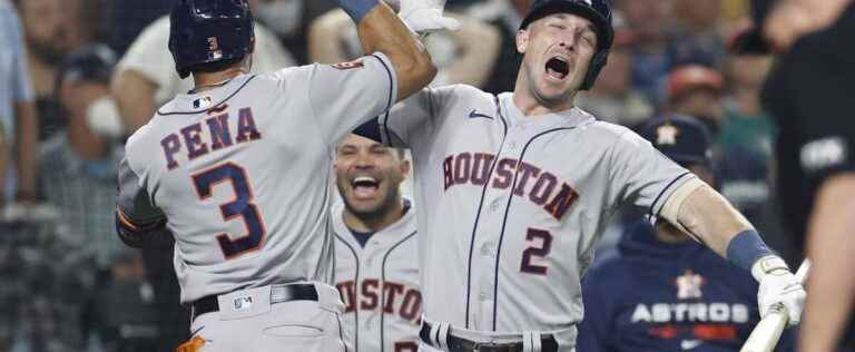 The Astros progress after a long game