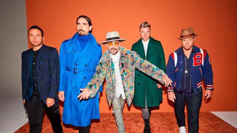 The Backstreet Boys back in Paris, to the delight of their fans