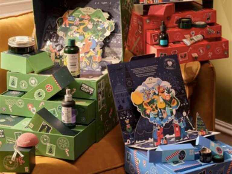 The Body Shop is launching 3 Advent calendars to choose from depending on your budget!