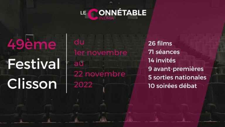 The Connétable festival in Clisson celebrates all cinemas