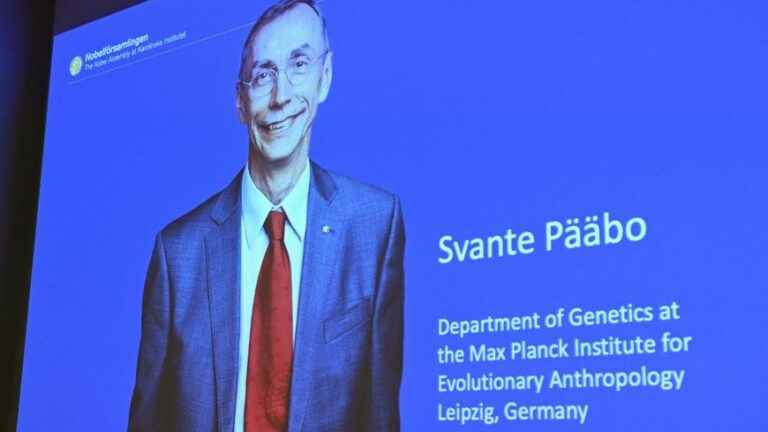 The Nobel Prize for Medicine awarded to the Swedish Svante Pääbo for his sequencing of the genome of Neanderthal man