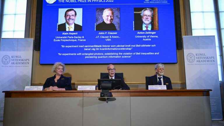 The Nobel Prize in Physics rewards three researchers, including Frenchman Alain Aspect, for their “revolutionary experiments” in quantum mechanics