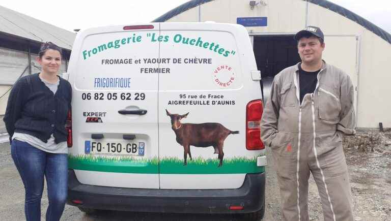 The Ouchettes cheese dairy in Aigrefeuille d’Aunis