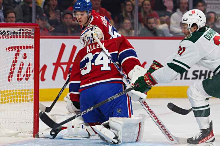 The Wild defeat the Canadiens 3-1