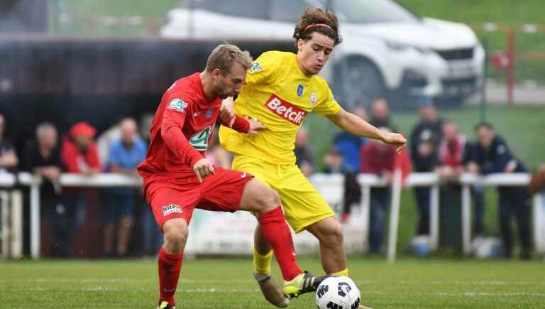 The after Coupe de France and the elimination of ASNL against fans of Reipertswiller