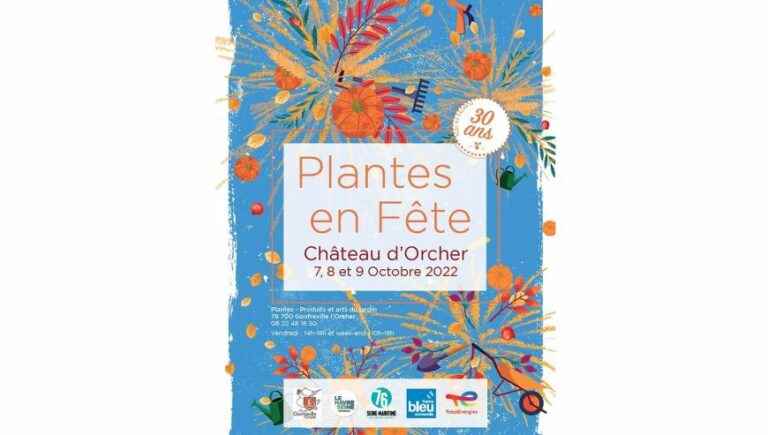 The castle of Orcher blows out the 30 candles of Plantes en fête