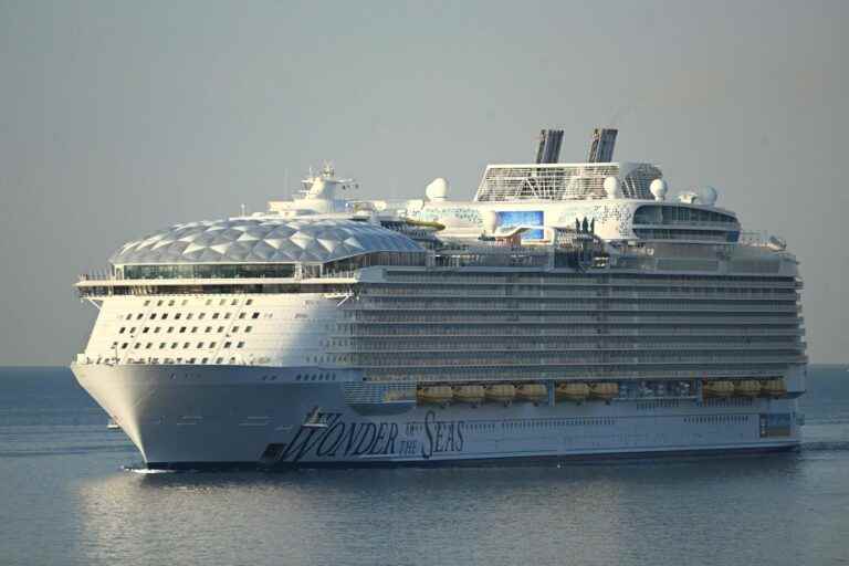 The largest cruise ship in the world