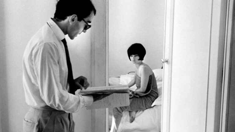 The manuscript of the film “Le Mépris” by Jean-Luc Godard, having belonged to Brigitte Bardot, put up for auction in Paris