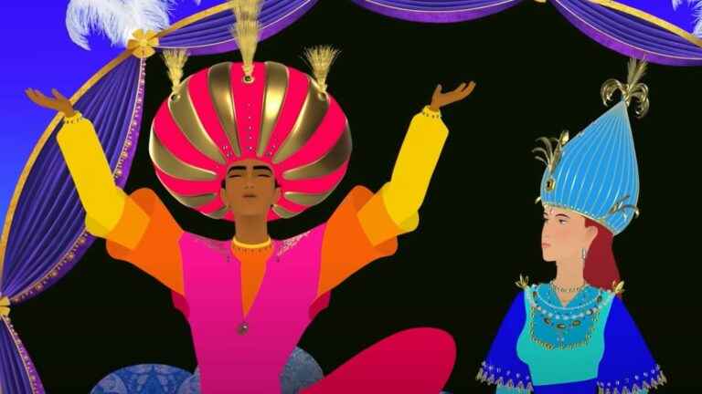 “The pharaoh, the savage and the princess”, new and superb animated film by Michel Ocelot