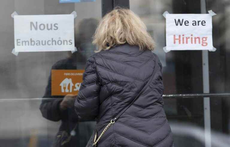 The unemployment rate fell to 5.2% in Canada in September.  Fewer people are looking for work.