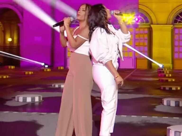 This French singer close to Amel Bent shocks in the middle of a concert with her new and (ultra imposing) buttocks!