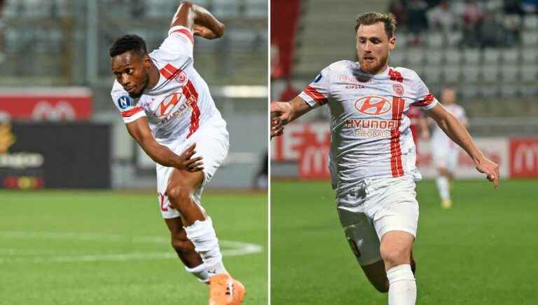 Thomas Robinet and Diafra Sakho, an attacking duo for ASNL?