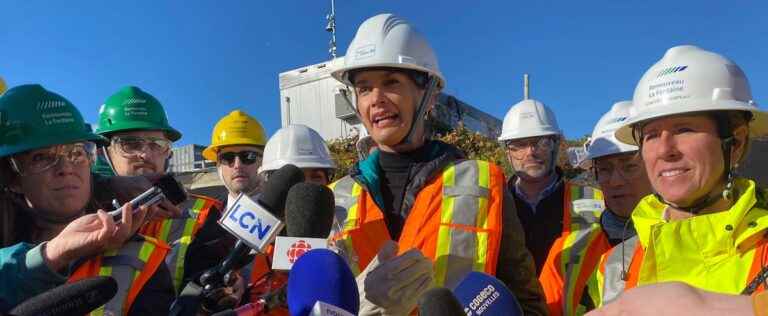 Tunnel: Minister Guilbault compares the work to the pandemic