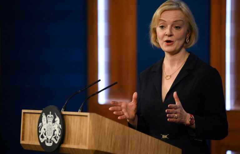 Under fire from critics Liz Truss fights for her survival in Downing Street