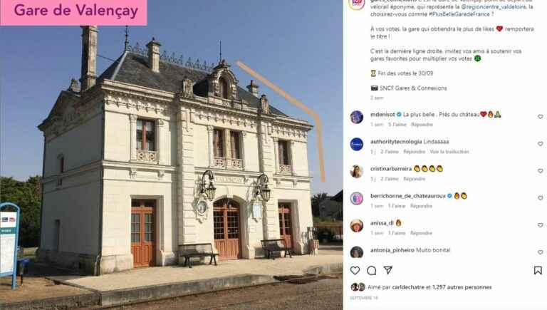 Valençay station fourth “most beautiful station in France”