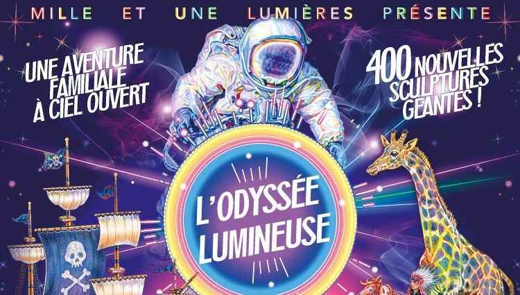 Win your invitations to discover the “Lighting Odyssey” in the Bordeaux park with France Bleu Gironde!