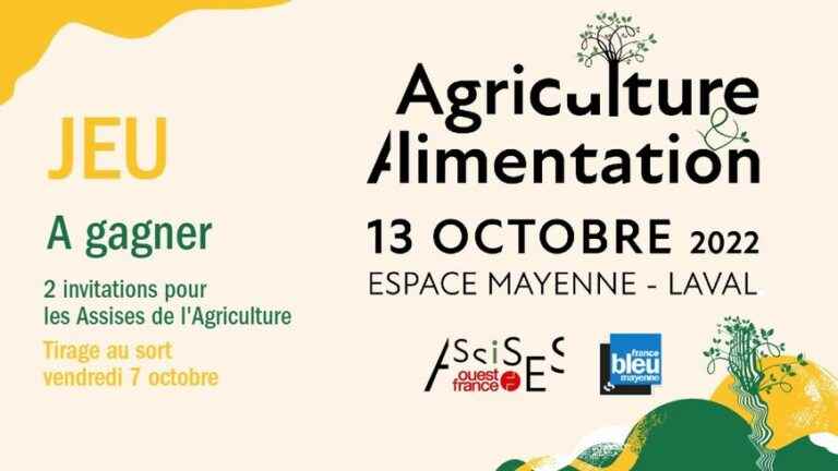 Win your invitations to the Assises de l’Agriculture in Laval