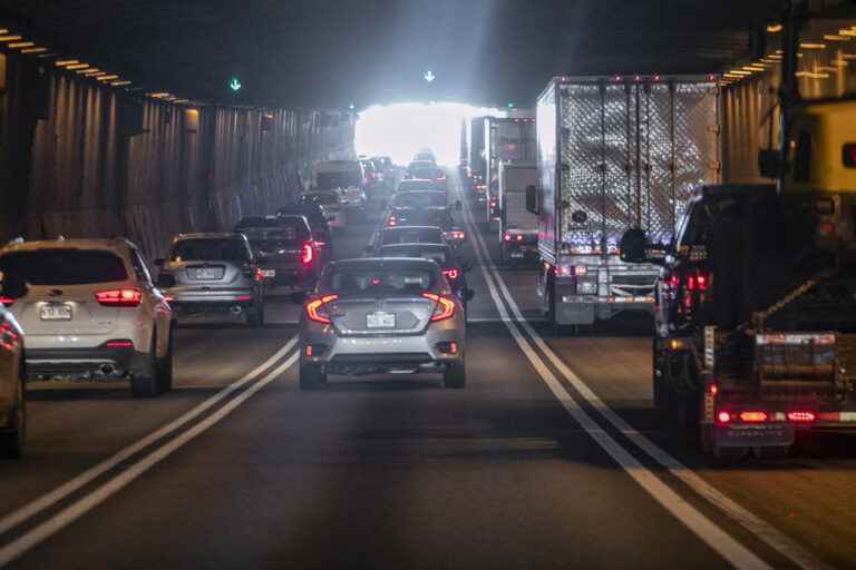 Works at the La Fontaine tunnel |  No auto-solo in rush hour, claims the CCMM