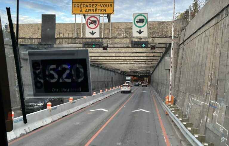 Works in the Louis-Hippolyte-La Fontaine bridge-tunnel: From Sainte-Julie to “Devoir” in 45 minutes