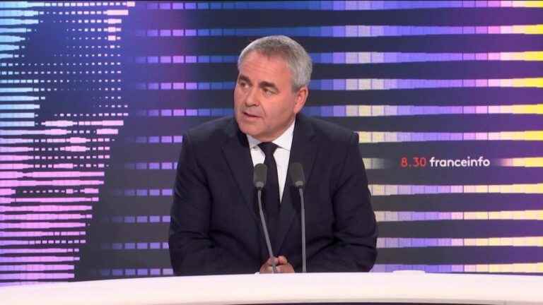 Energy sobriety plan, fuel shortages, retirements, liquidation of Camaïeu … What to remember from Xavier Bertrand’s “8:30 am franceinfo”