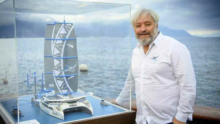 Yvan Bourgnon’s “vacuum boat” project to clean up the oceans