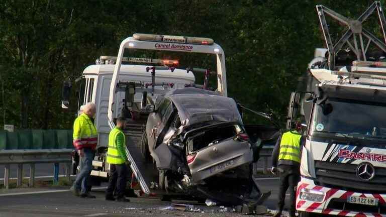 a 47-year-old policeman died in a pile-up on the A13 motorway