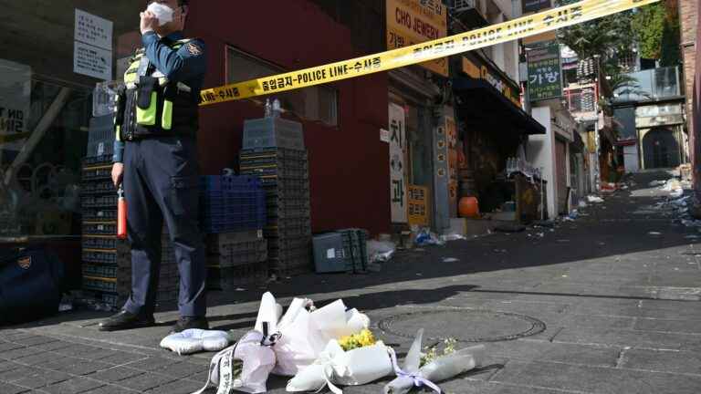 a Frenchman died and two were injured in the stampede in Seoul, says the Quai d’Orsay