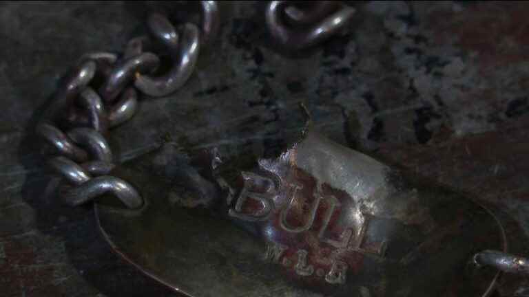 a bracelet dating from the Second World War found