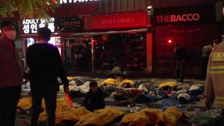 a deadly crowd movement in Seoul