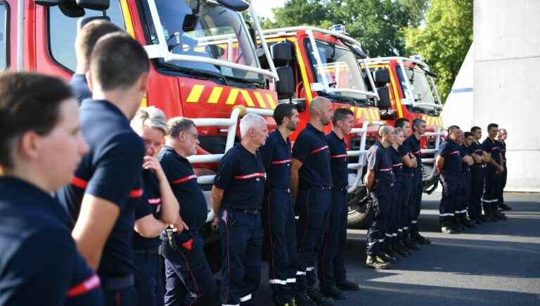 after the fires of the summer in Gironde, the candidates-firefighters are numerous