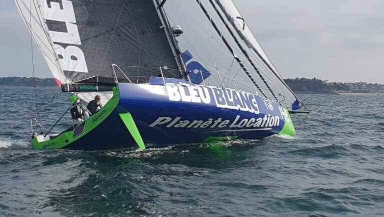 at 56, Hervé Thomas will do his first solo transatlantic race