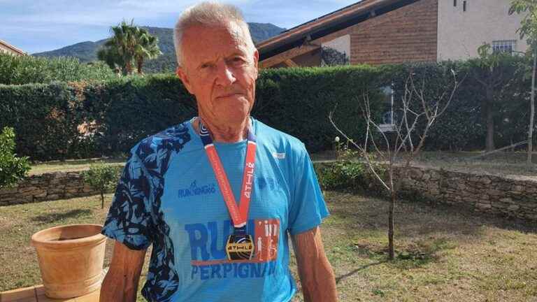 at 86, André Perreau is the French half-marathon champion