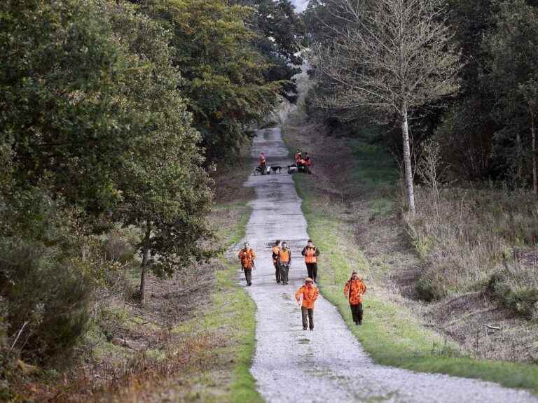 children brought to safety due to the presence of hunters shooting nearby!