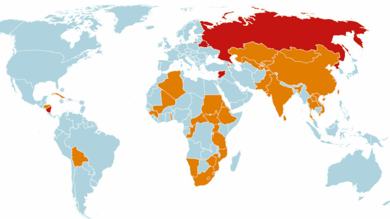 find out how each country voted after the United Nations condemned Russian annexations