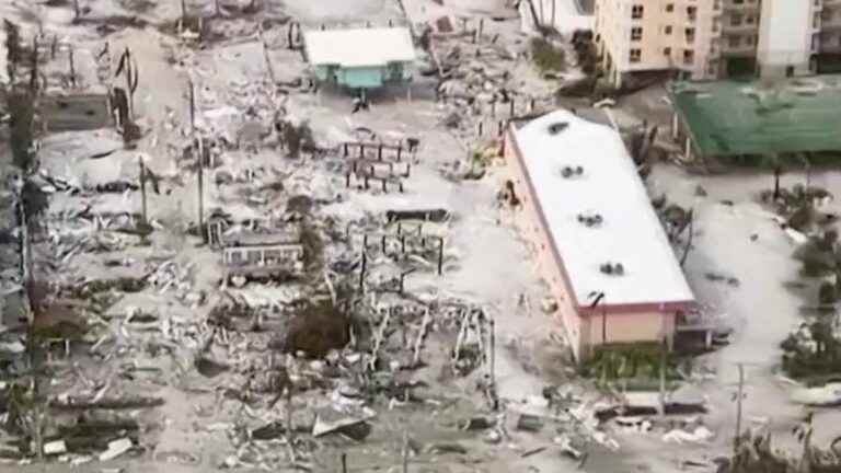 in Florida, a heavy toll after the passage of Hurricane Ian