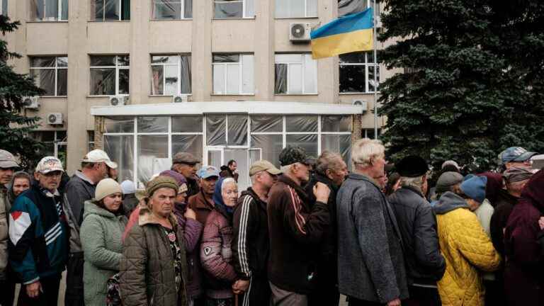 in Lyman, the resentment of some residents after the counter-offensive