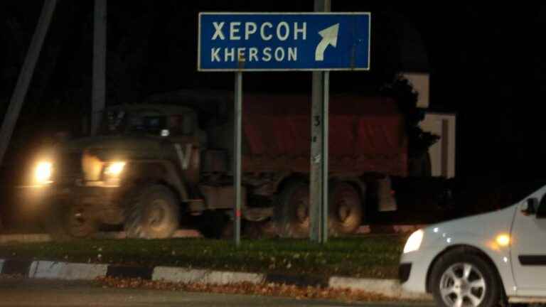 kyiv accuses Russia of wanting to destroy a dam near Kherson