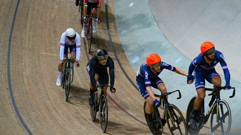 relive the demonstration of Benjamin Thomas and Donavan Grondin on the madison race