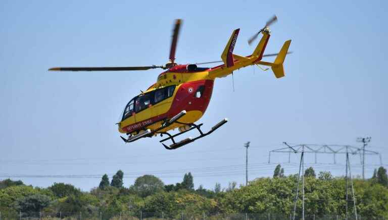 serious road accident in Saint-Germier, a 30-year-old woman airlifted to hospital