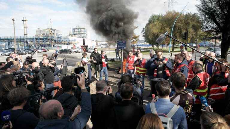 the Force Ouvrière union joins the CGT in the strike at TotalEnergies