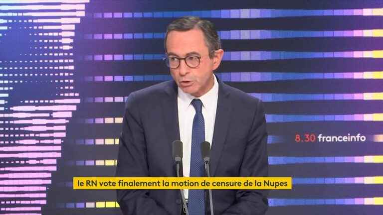 the LRs did not vote for the motions of censure but “will have to file some during this five-year term”, supports LR Bruno Retailleau